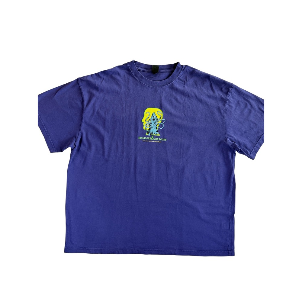 Brain Dead x Dungeons & Dragons D&D Purple Graphic T-Shirt Streetwear Rare L